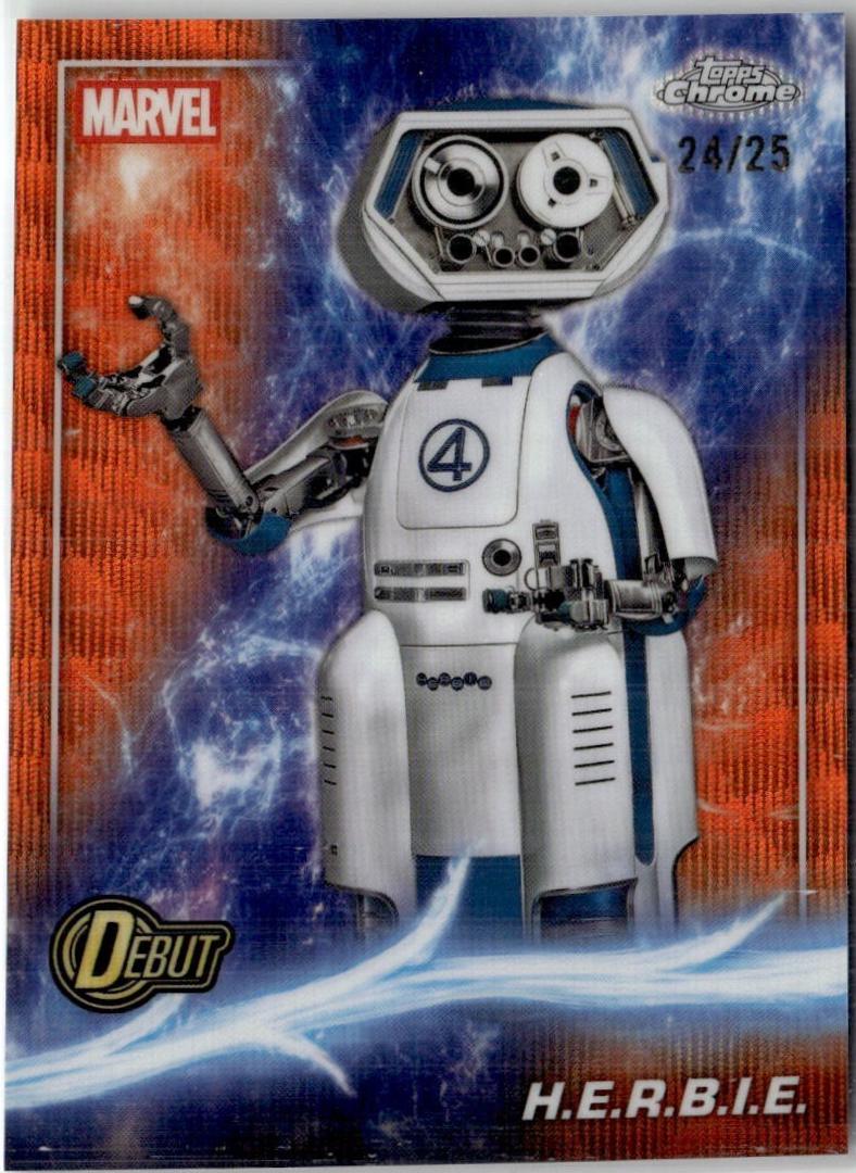 H.E.R.B.I.E. [Orange Wave Refractor] #199