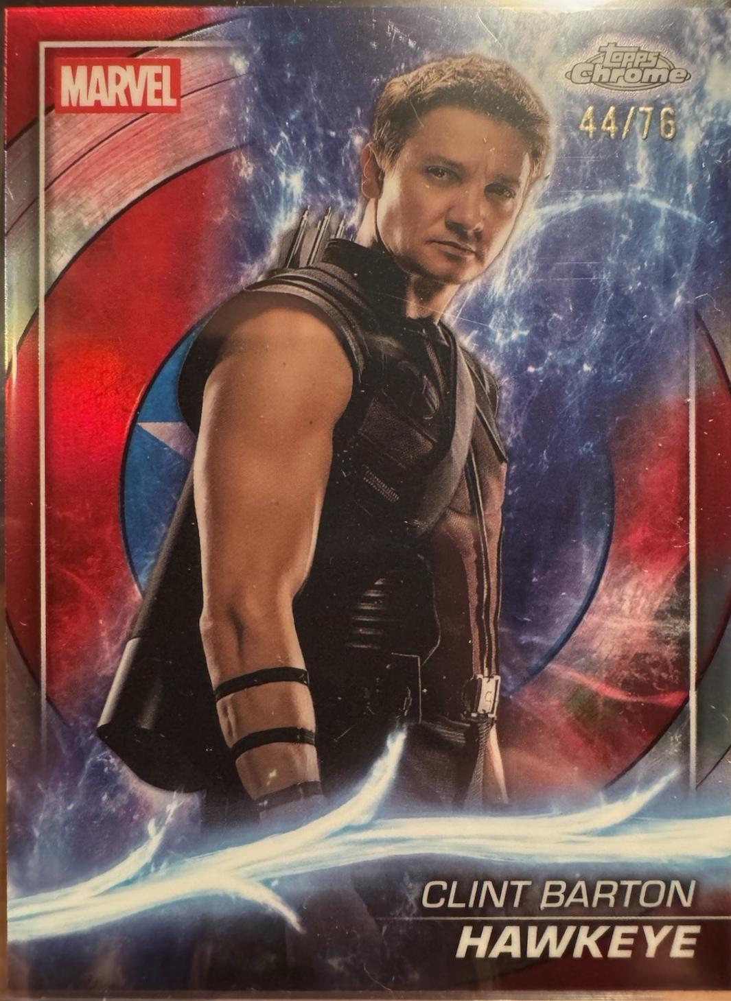 Hawkeye [Captain America Refractor] #28