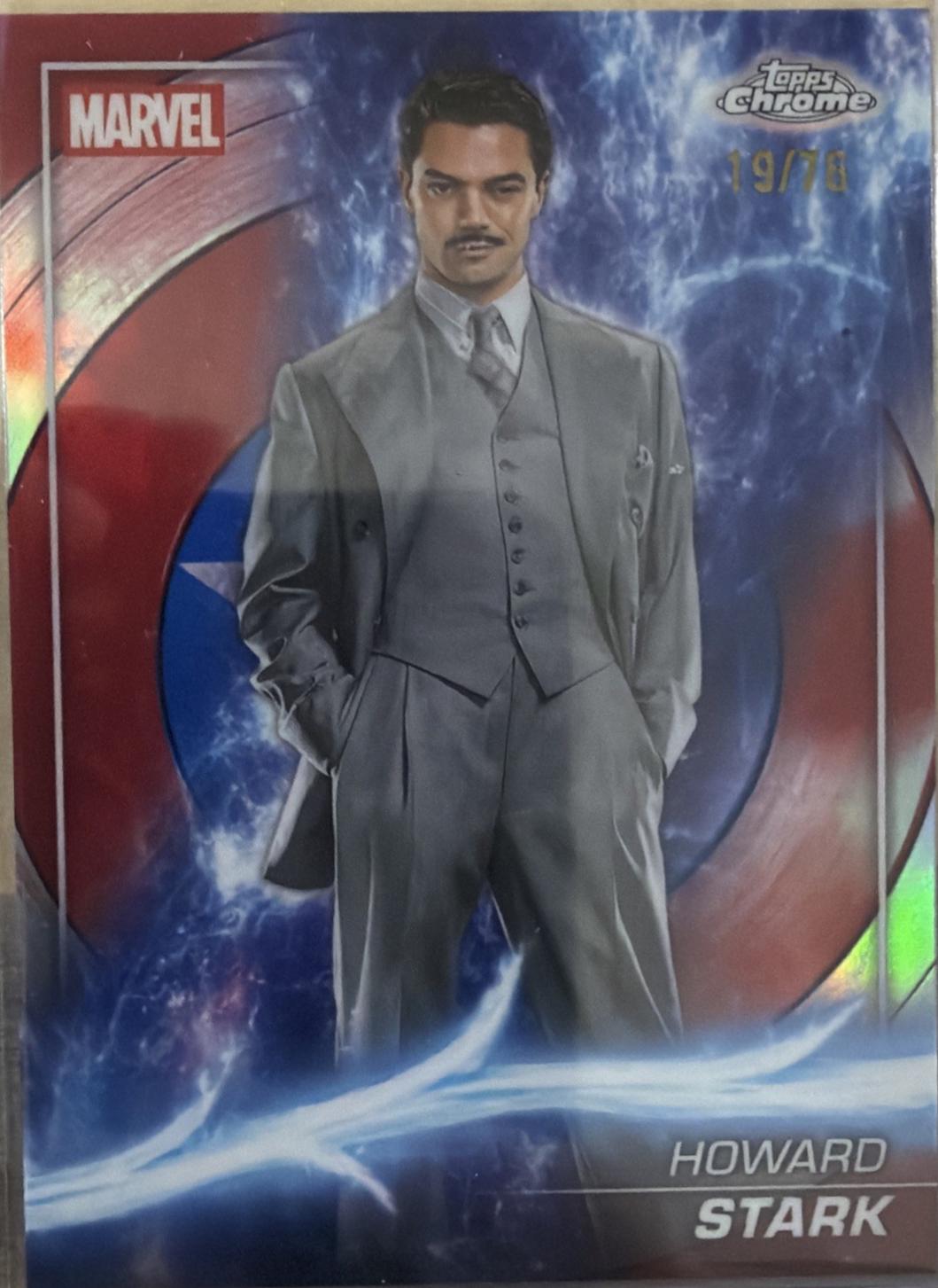 Howard Stark [Captain America Refractor] #21