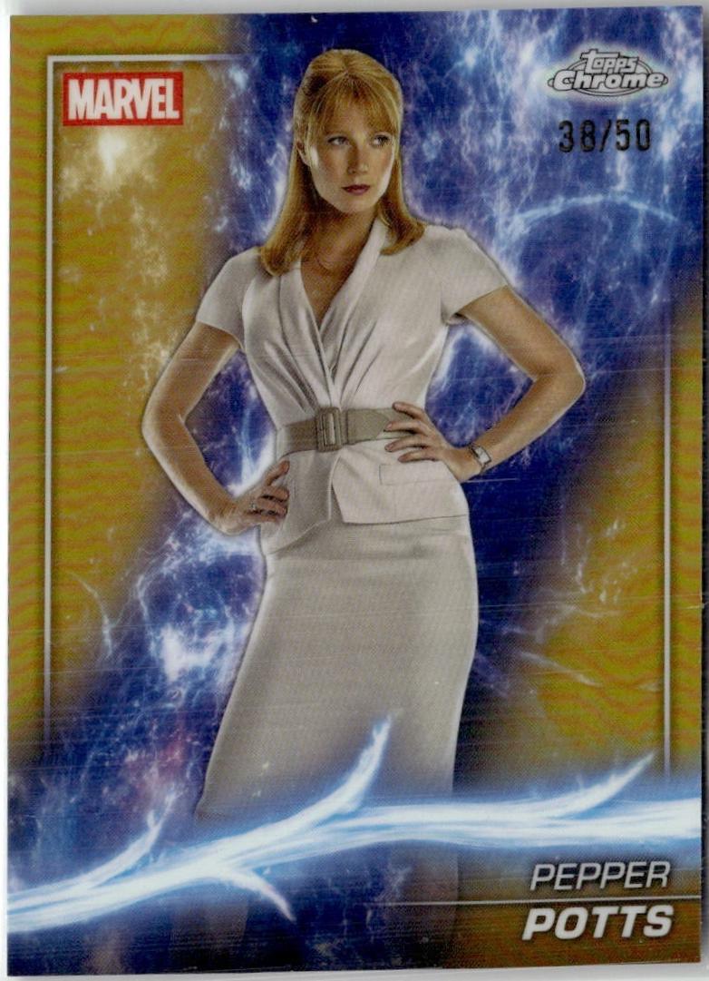 Pepper Potts [Gold Refractor] #5