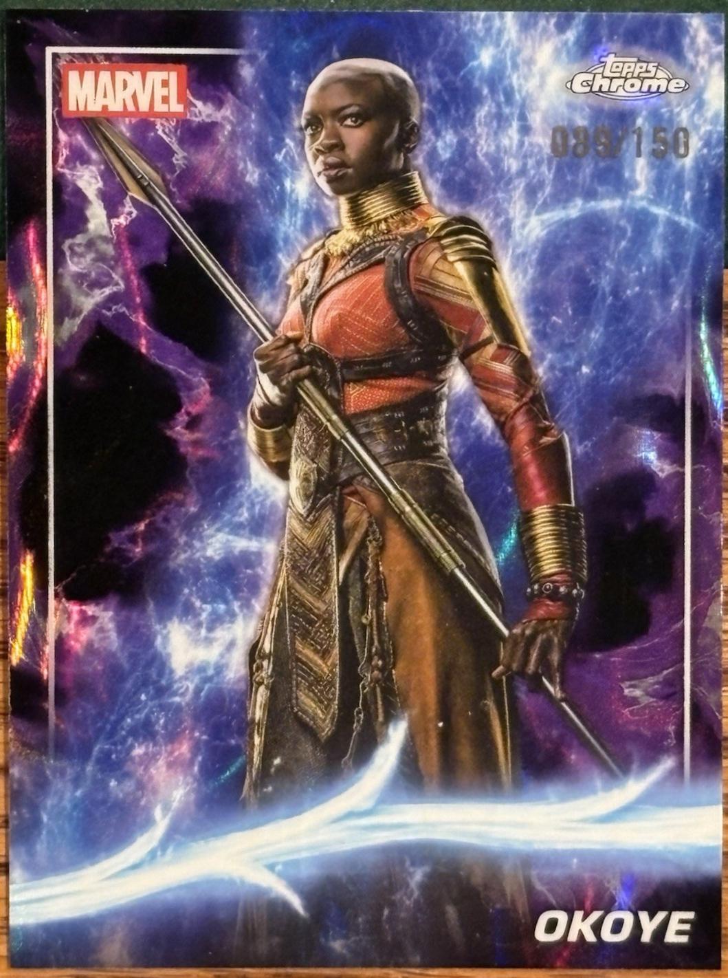 Okoye [Agatha Lava Refractor] #82