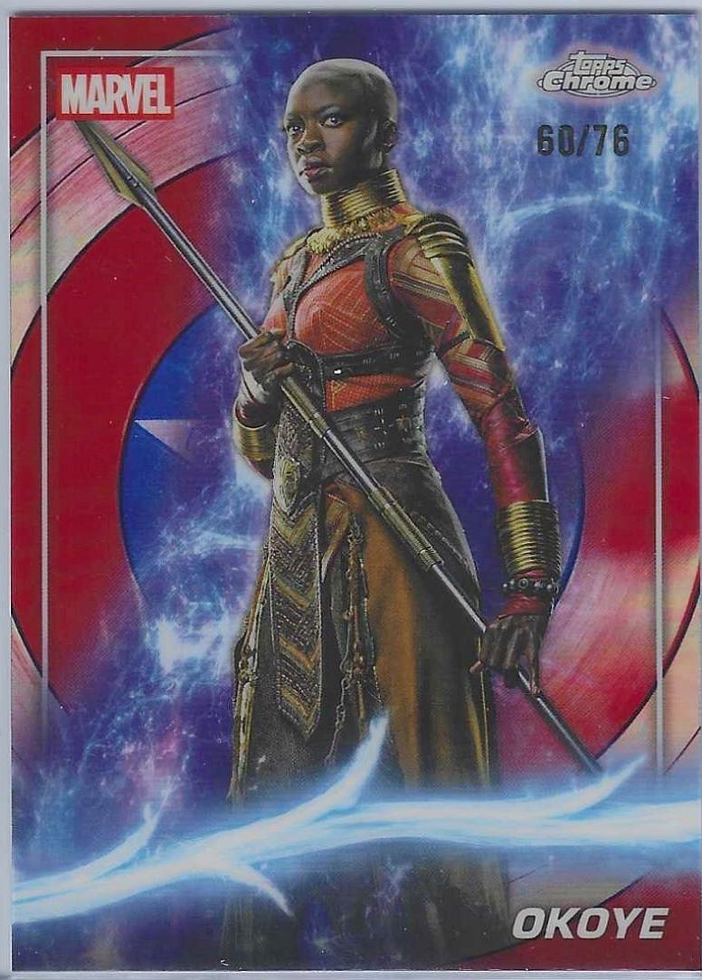 Okoye [Black Refractor] #82