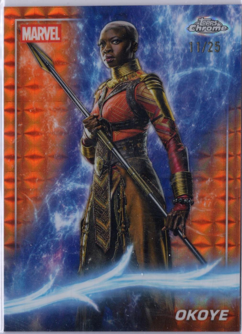 Okoye [Orange Geometric Refractor] #82