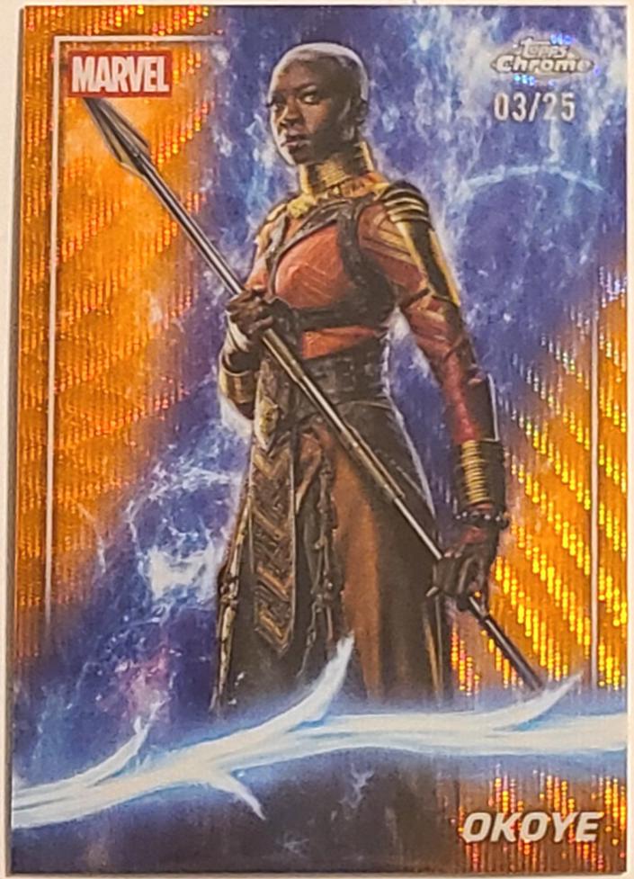 Okoye [Orange Refractor] #82