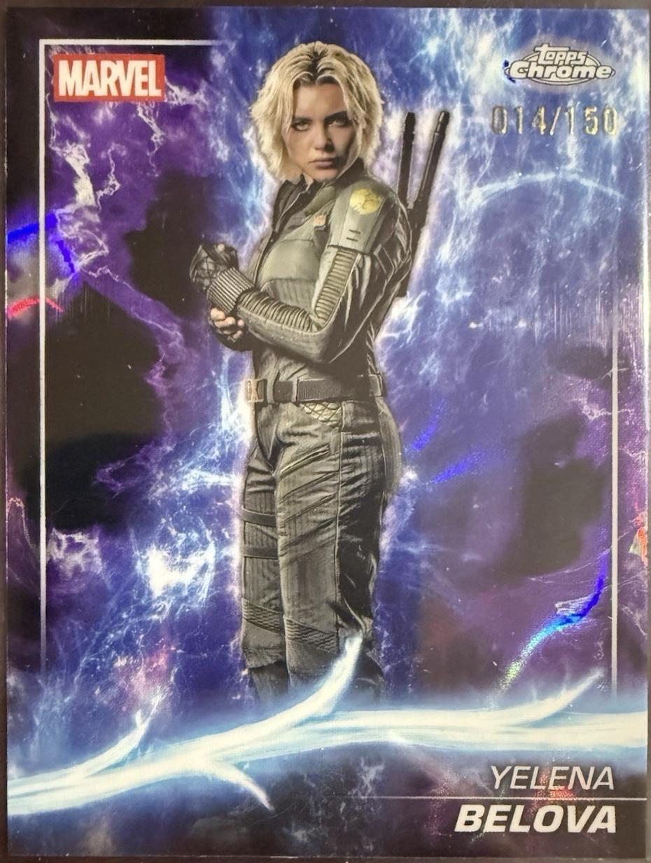 Yelena Belova [Agatha Lava Refractor] #182