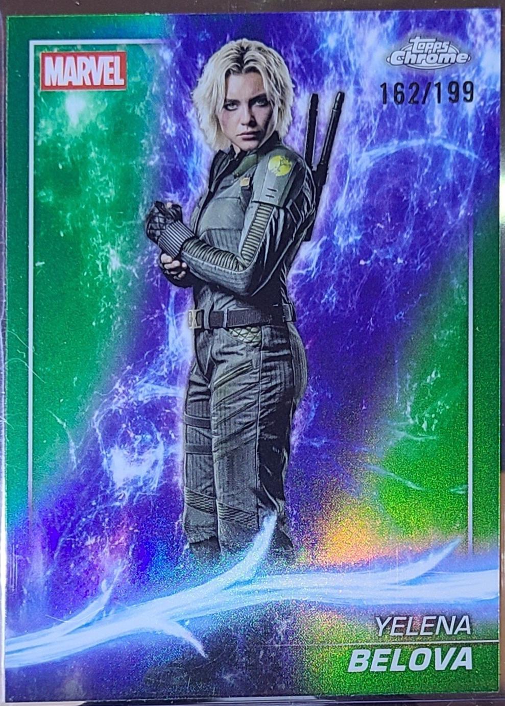 Yelena Belova [Green Refractor] #182