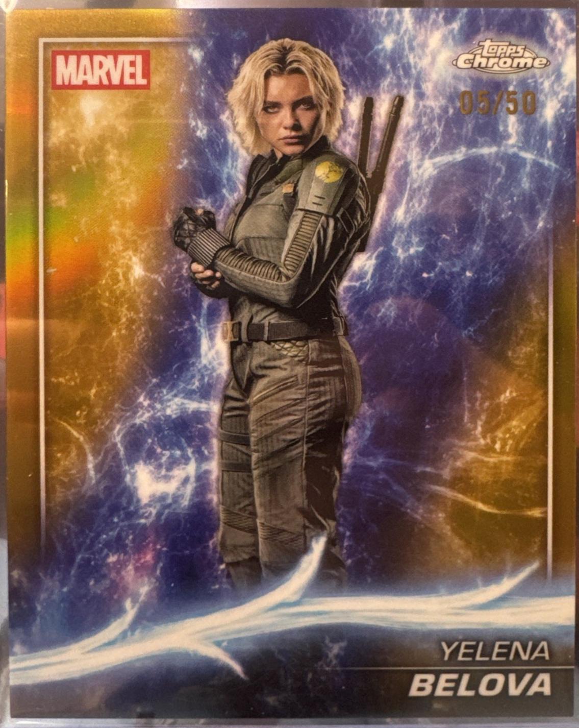 Yelena Belova [Gold Refractor] #182