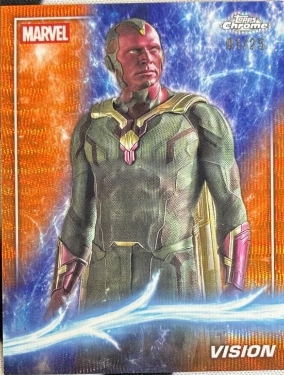 Vision [Orange Wave Refractor] #55