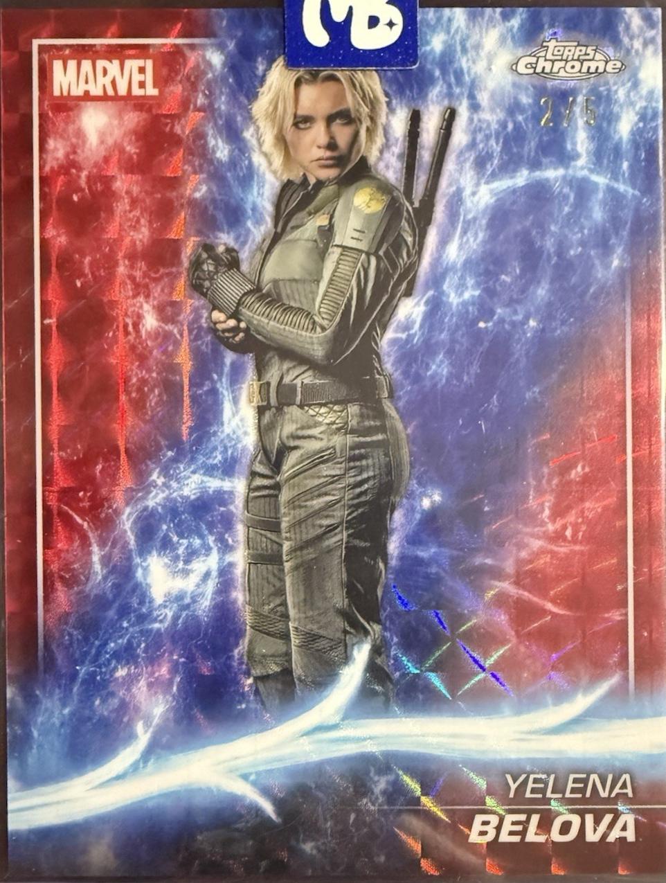 Yelena Belova [Red Geometric Refractor] #182