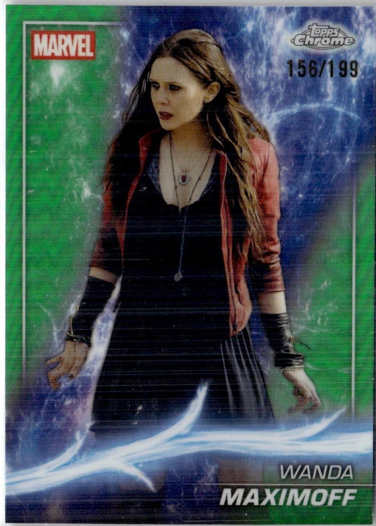 Wanda Maximoff [Green Refractor] #52