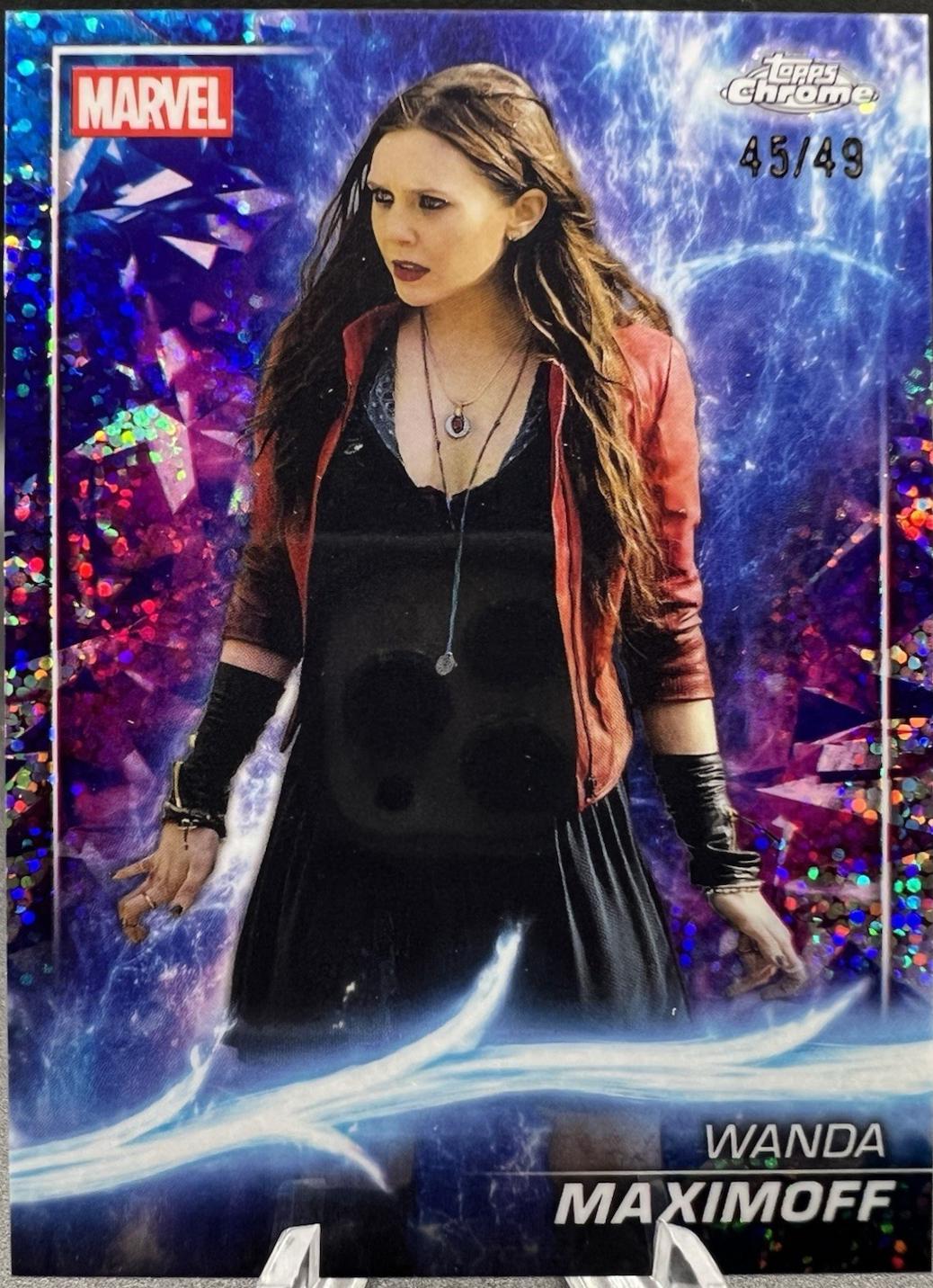 Wanda Maximoff [Ms Marvel Speckle Refractor] #52