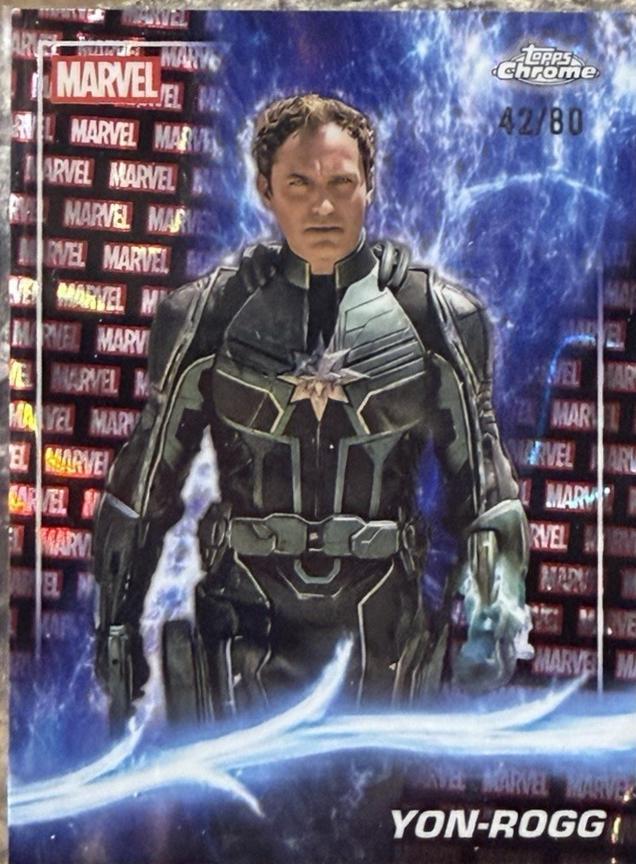 Yon-Rogg [Marvel Red Black Lava Refractor] #97