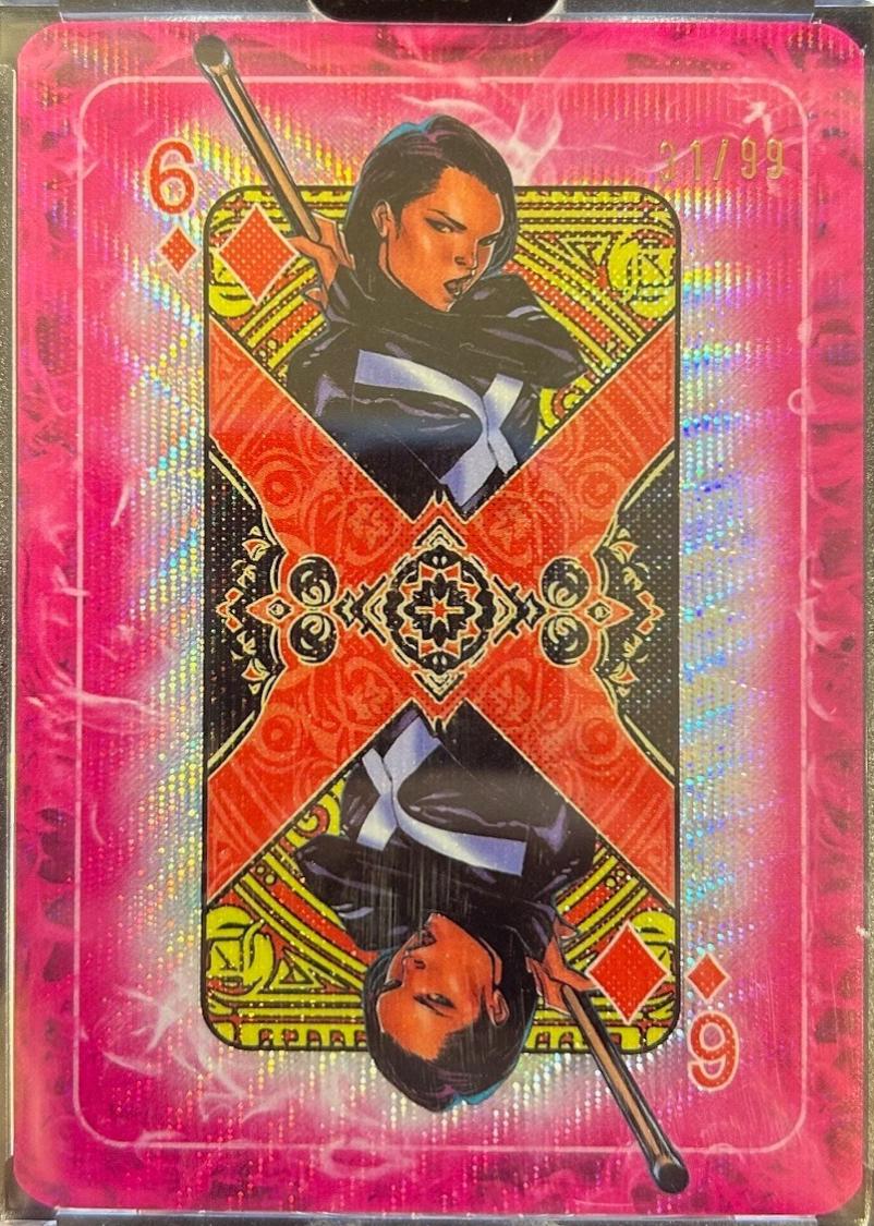 Psylocke 6 Diamonds #D-6
