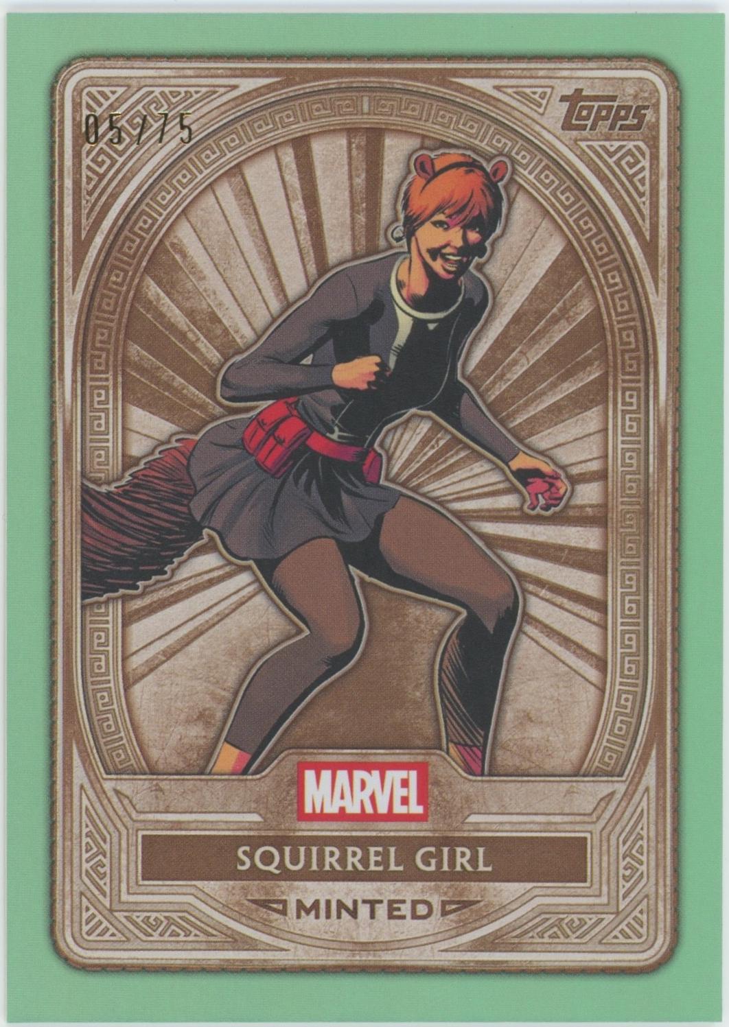 Squirrel Girl [Green Mint Foil Bronze] #45