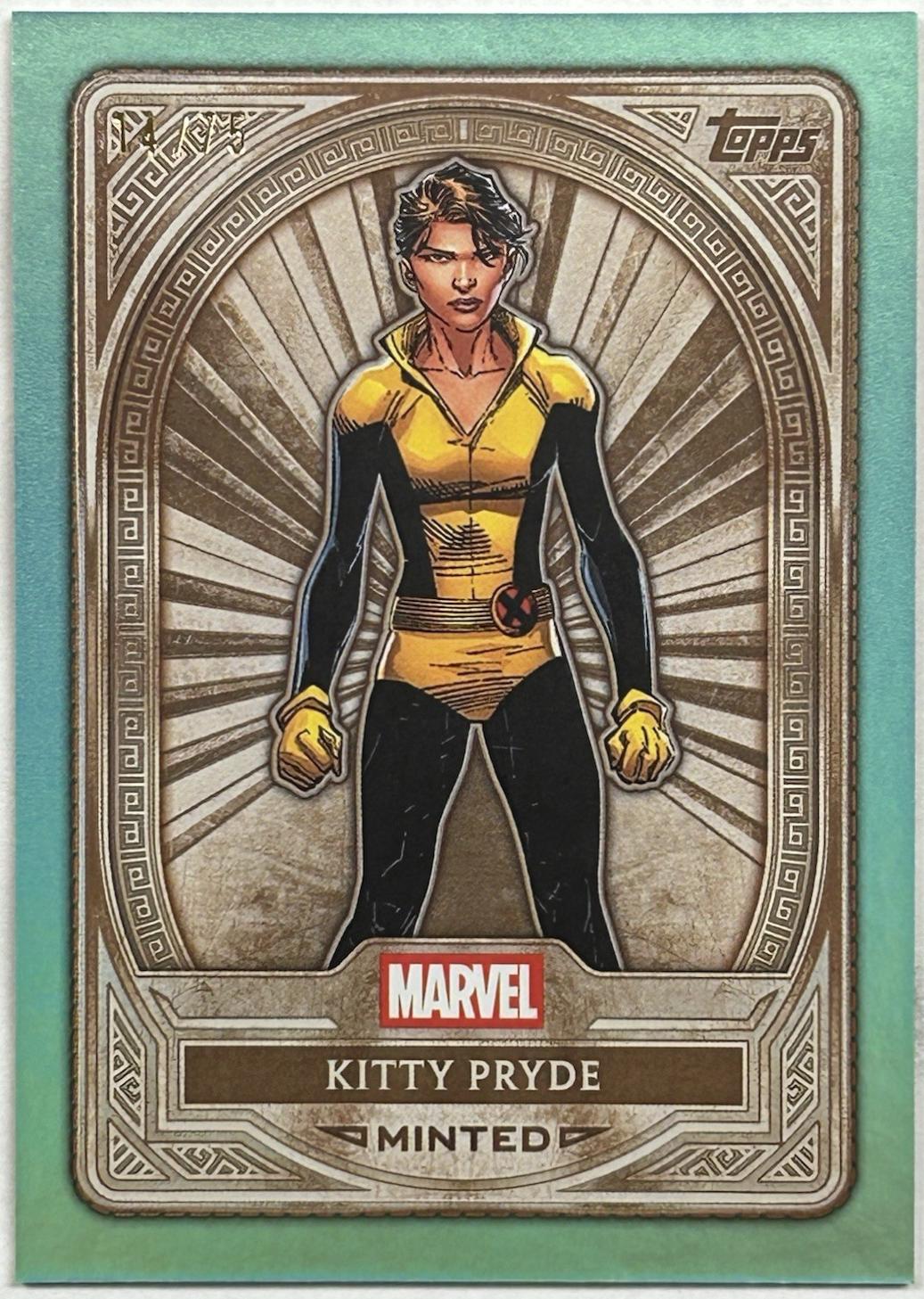 Kitty Pryde [Green Mint Foil Bronze] #24