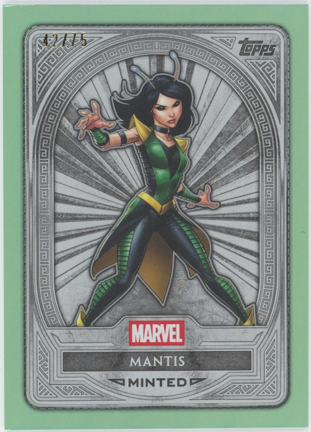 Mantis [Green Mint Foil Silver] #63