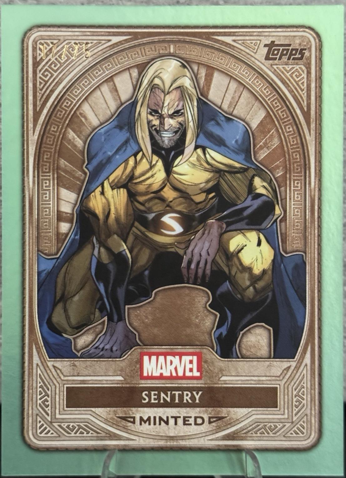 Sentry [Green Mint Foil Bronze] #36