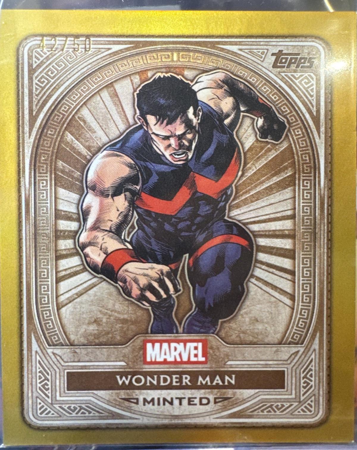 Wonder Man [Gold Foil Bronze] #33