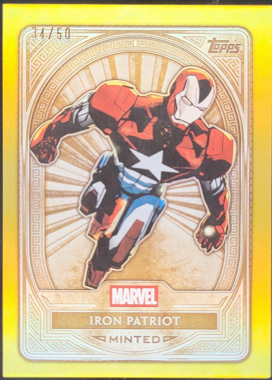 Iron Patriot [Gold Foil Bronze] #22