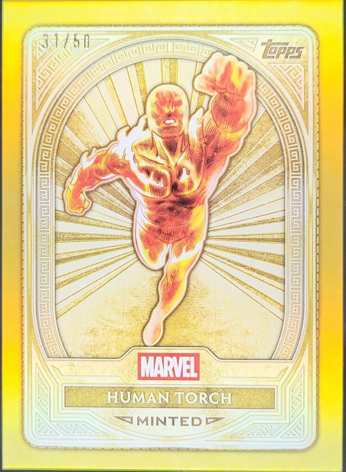 Human Torch [Gold Foil] #98