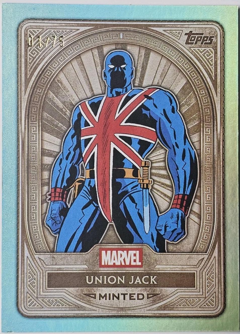 Union Jack [Green Mint Foil Bronze] #34