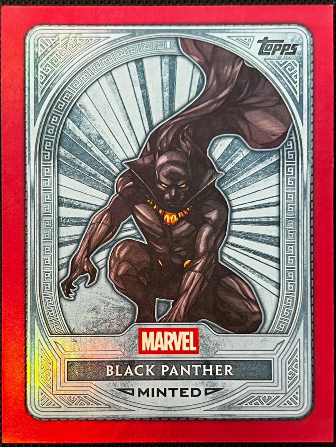 Black Panther [Black Foil Platinum] #120