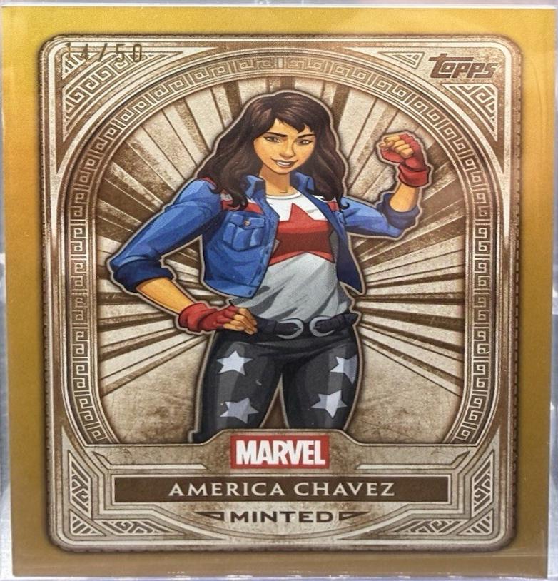 America Chavez [Gold Foil Bronze] #48