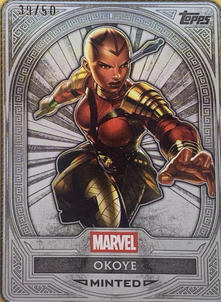 Okoye [Gold Foil Silver] #57