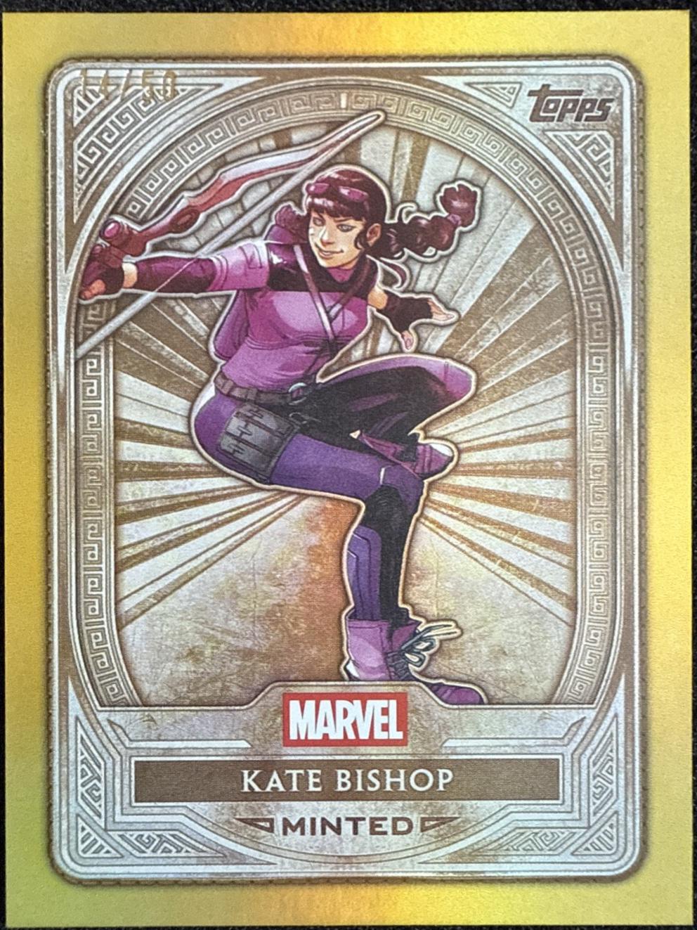 Kate Bishop [Gold Foil Bronze] #10