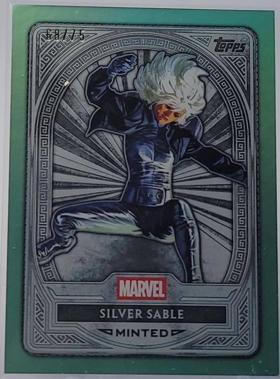 Silver Sable [Green Mint Foil Silver] #74