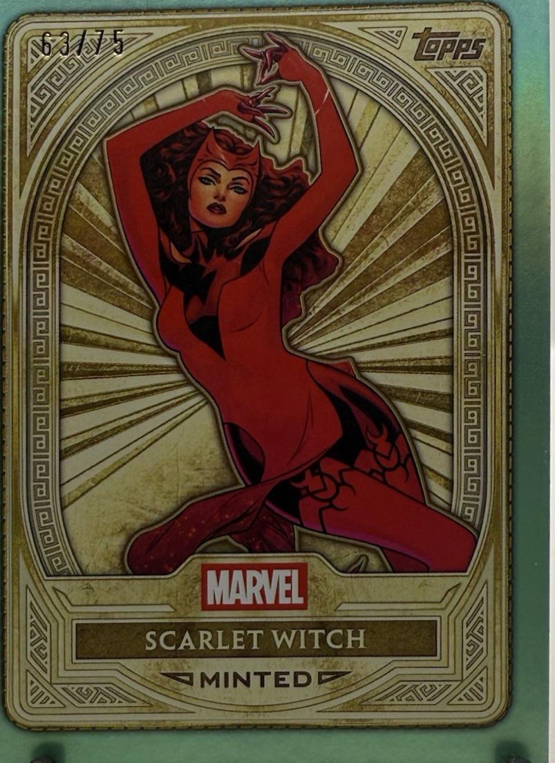 Scarlet Witch [Green Mint Foil] #92