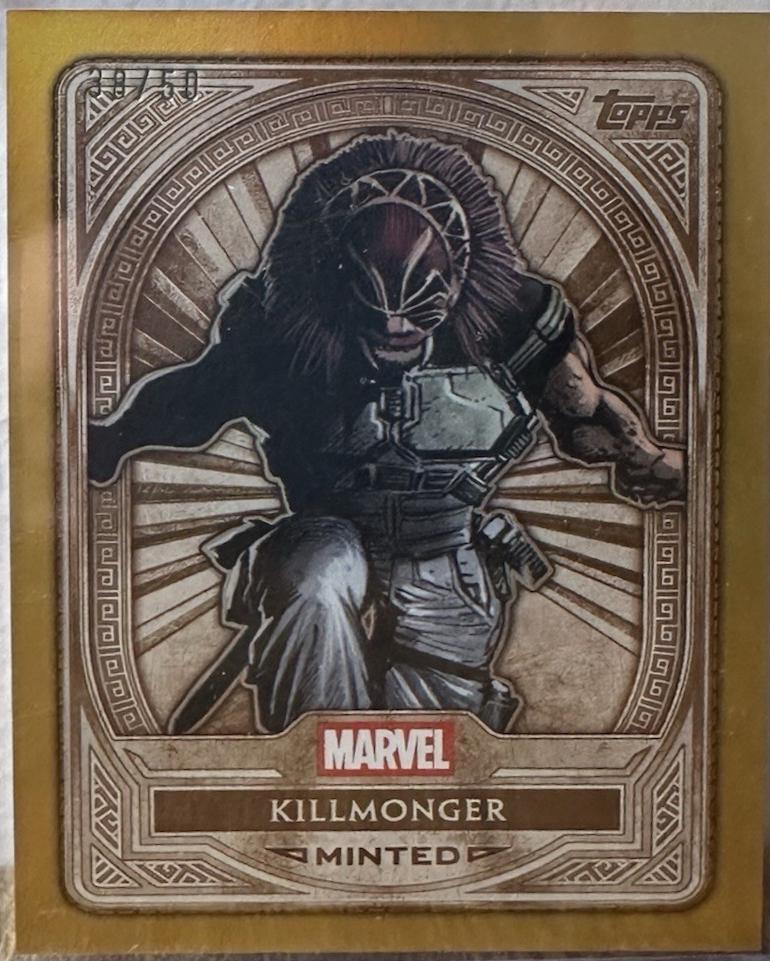 Killmonger [Gold Foil Bronze] #4