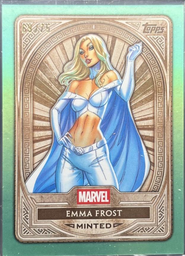 Emma Frost [Green Mint Foil Bronze] #16