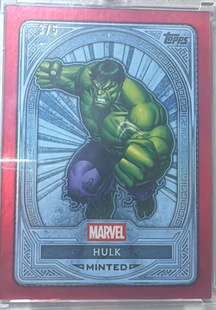 Hulk [Red Foil Platinum] #109