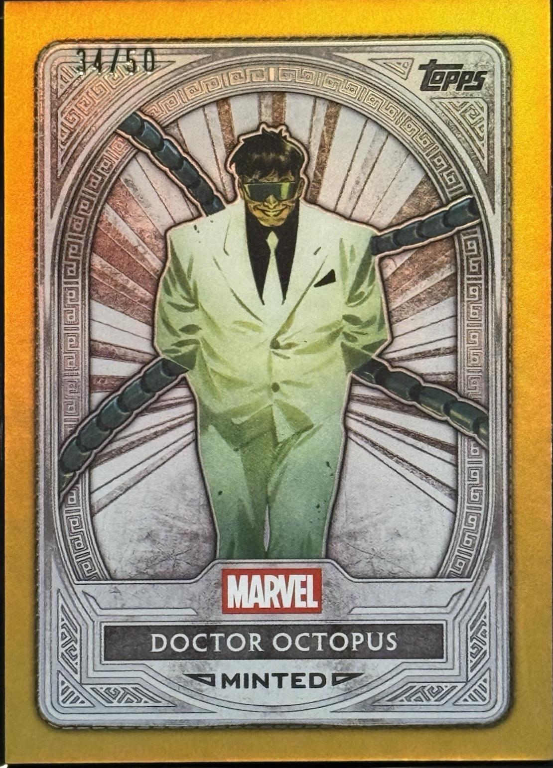 Doctor Octopus [Gold Foil Silver] #75