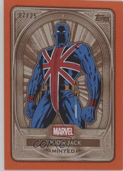 Union Jack [Orange Foil Bronze] #34