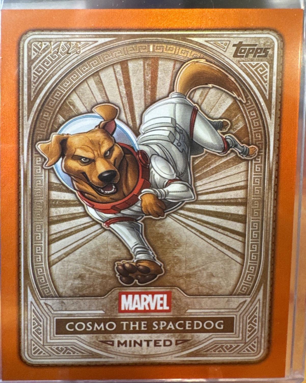 Cosmo the Spacedog [Orange Foil Bronze] #5