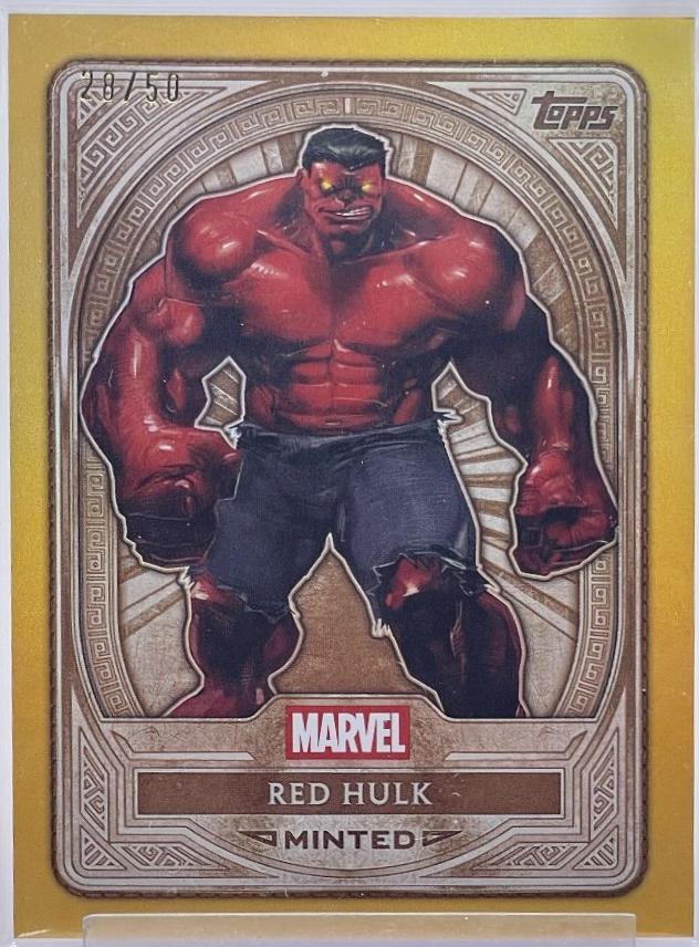 Red Hulk [Gold Foil Bronze] #6