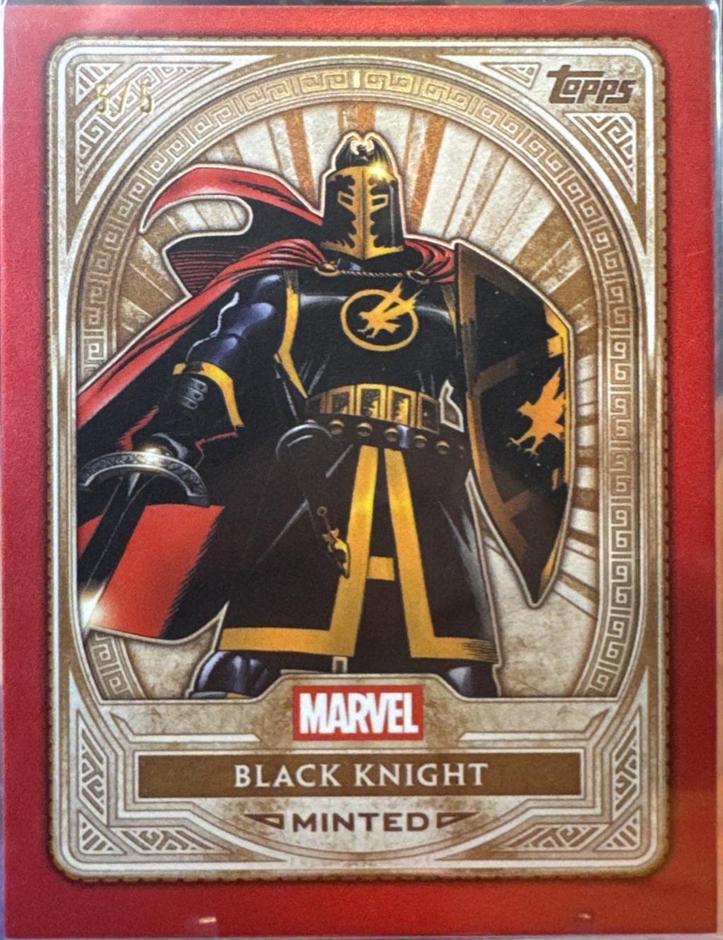 Black Knight [Black Foil Bronze] #25