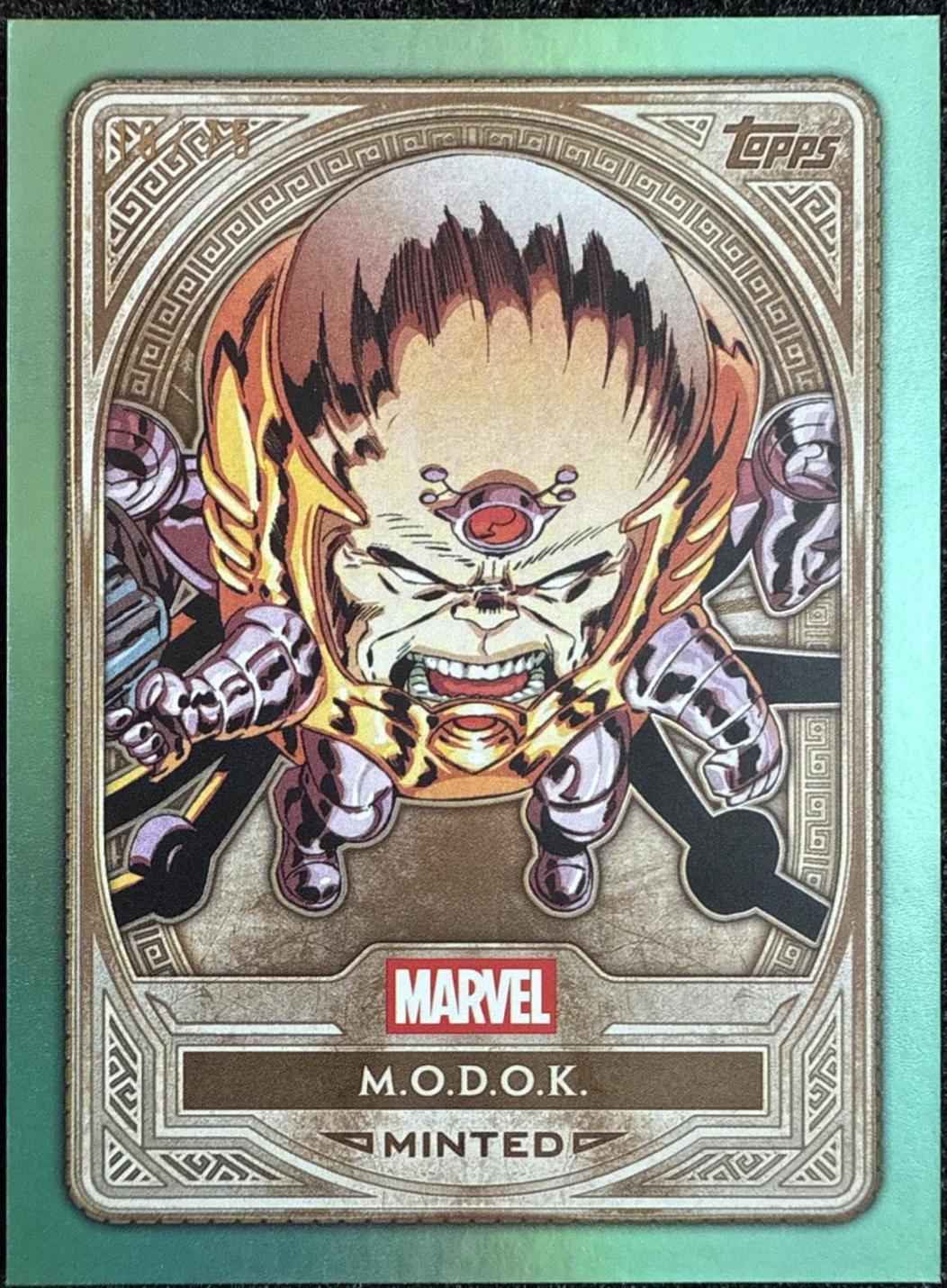M.O.D.O.K. [Green Mint Foil Bronze] #26