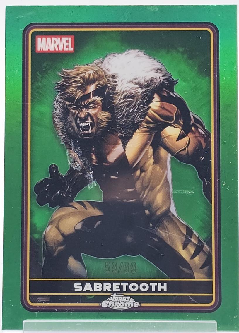 Sabretooth [Green Refractor] #7