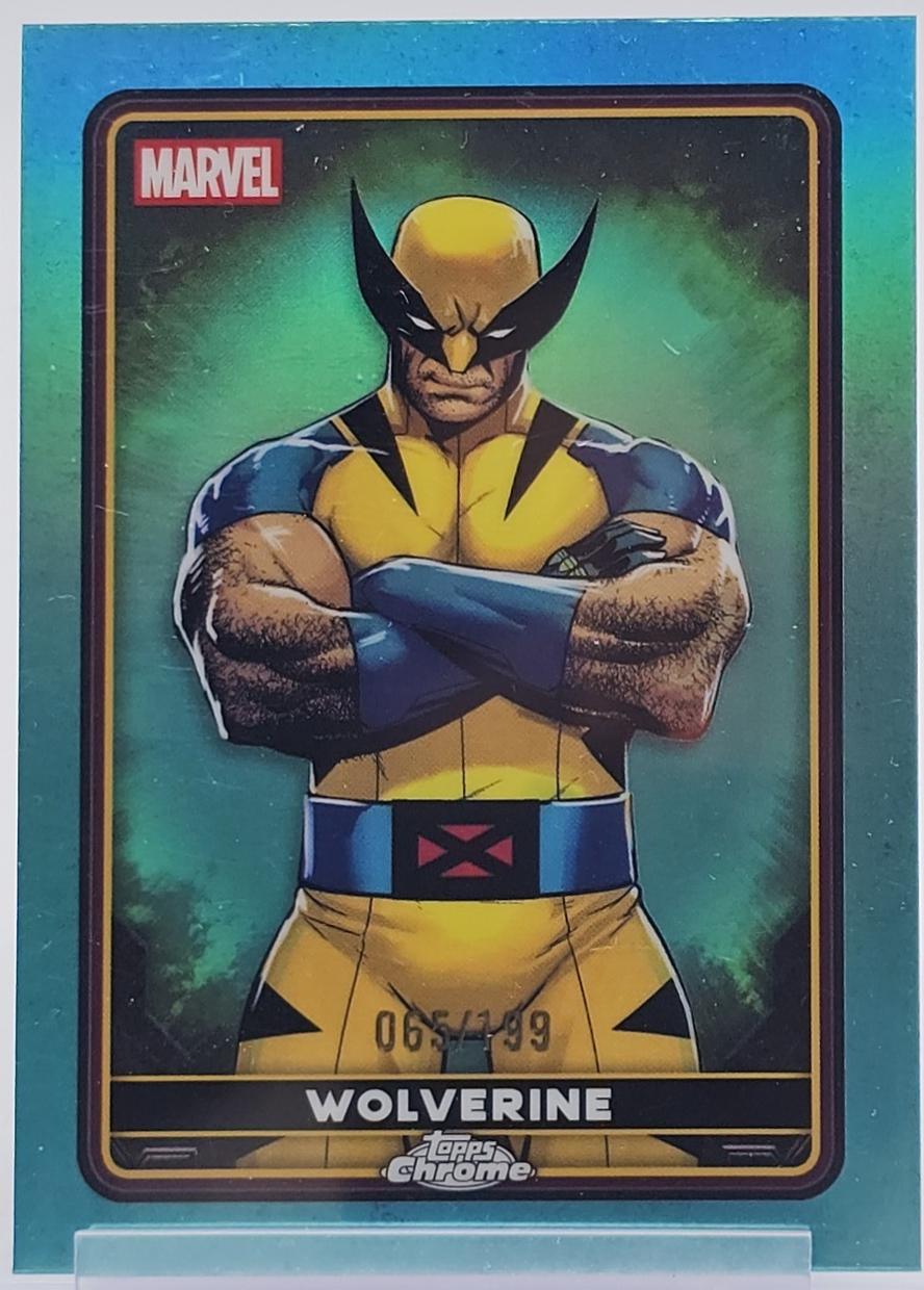 Wolverine [Aqua Refractor] #5