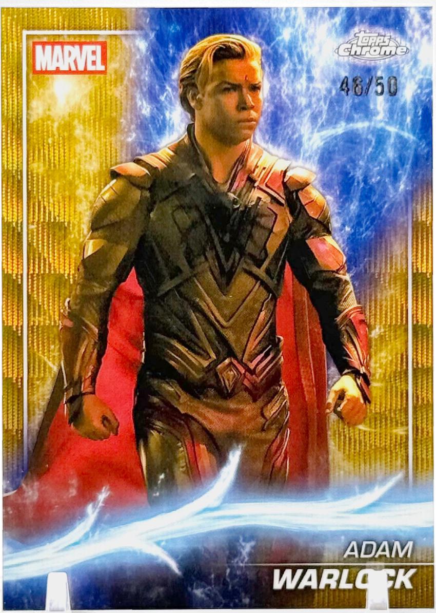 Adam Warlock [Gold Wave Refractor] #149