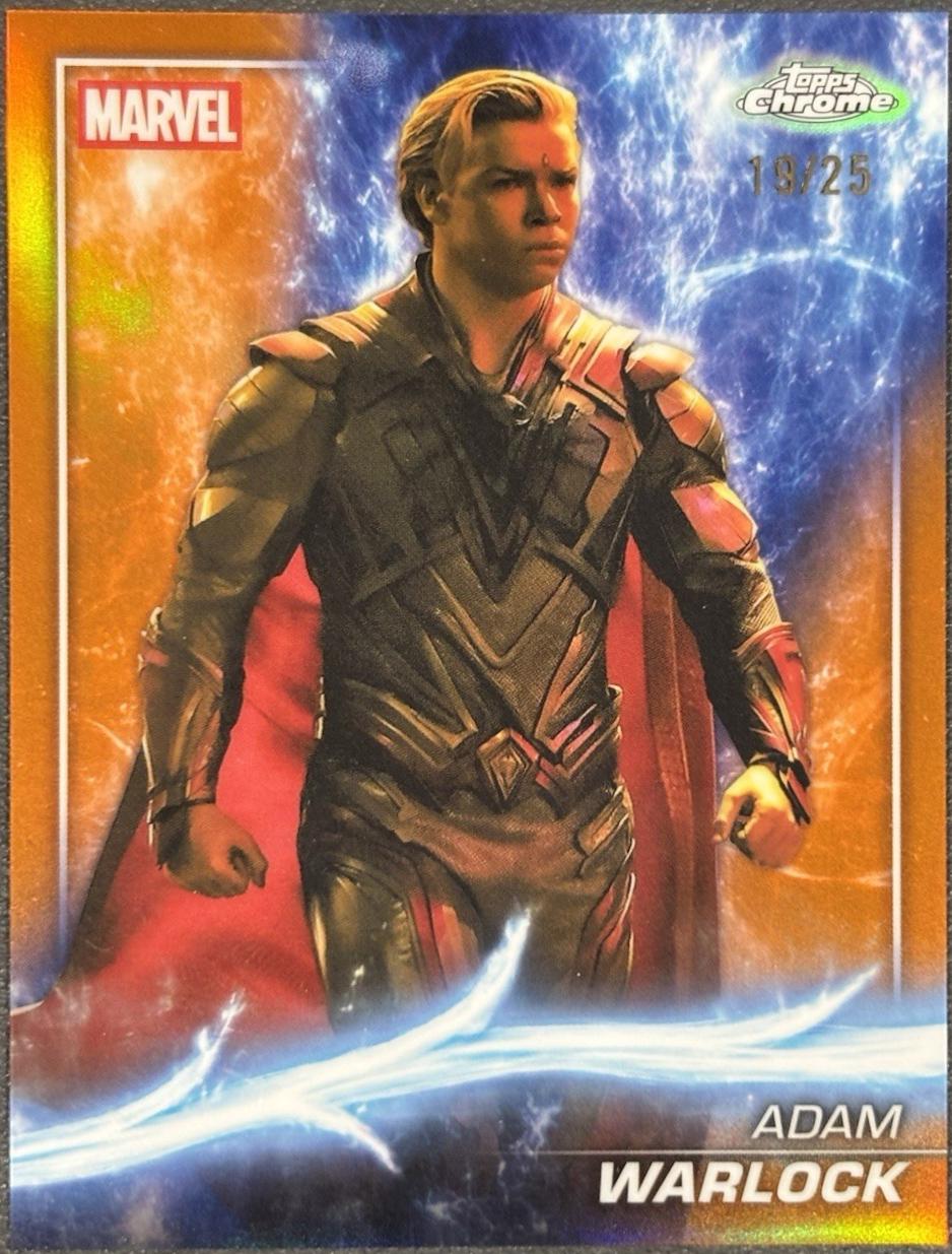 Adam Warlock [Orange Refractor] #149