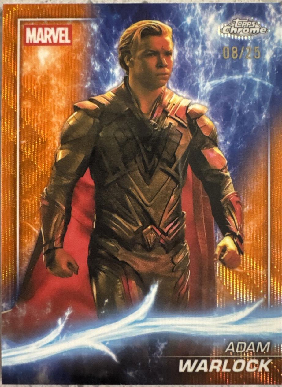 Adam Warlock [Orange Wave Refractor] #149