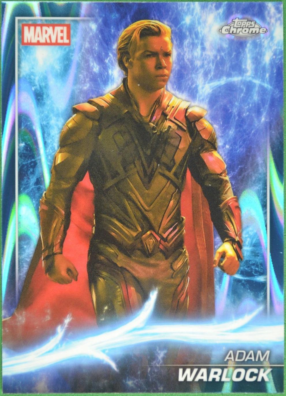 Adam Warlock [Sky Blue RayWave Refractor] #149