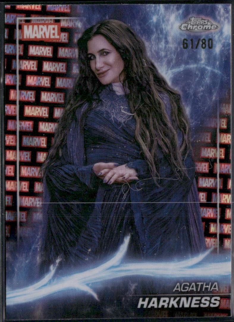 Agatha Harkness [Marvel Red Black Lava Refractor] #162