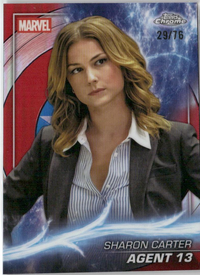 Agent 13 [Captain America Refractor] #39