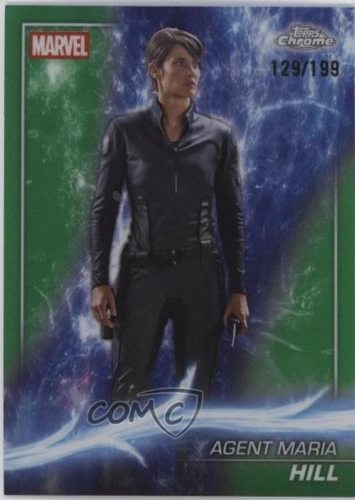 Agent Maria Hill [Green Refractor] #30
