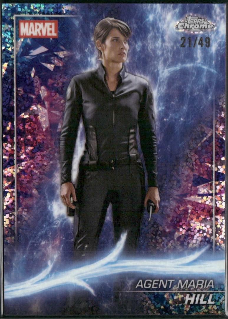 Agent Maria Hill [Ms Marvel Speckle Refractor] #30